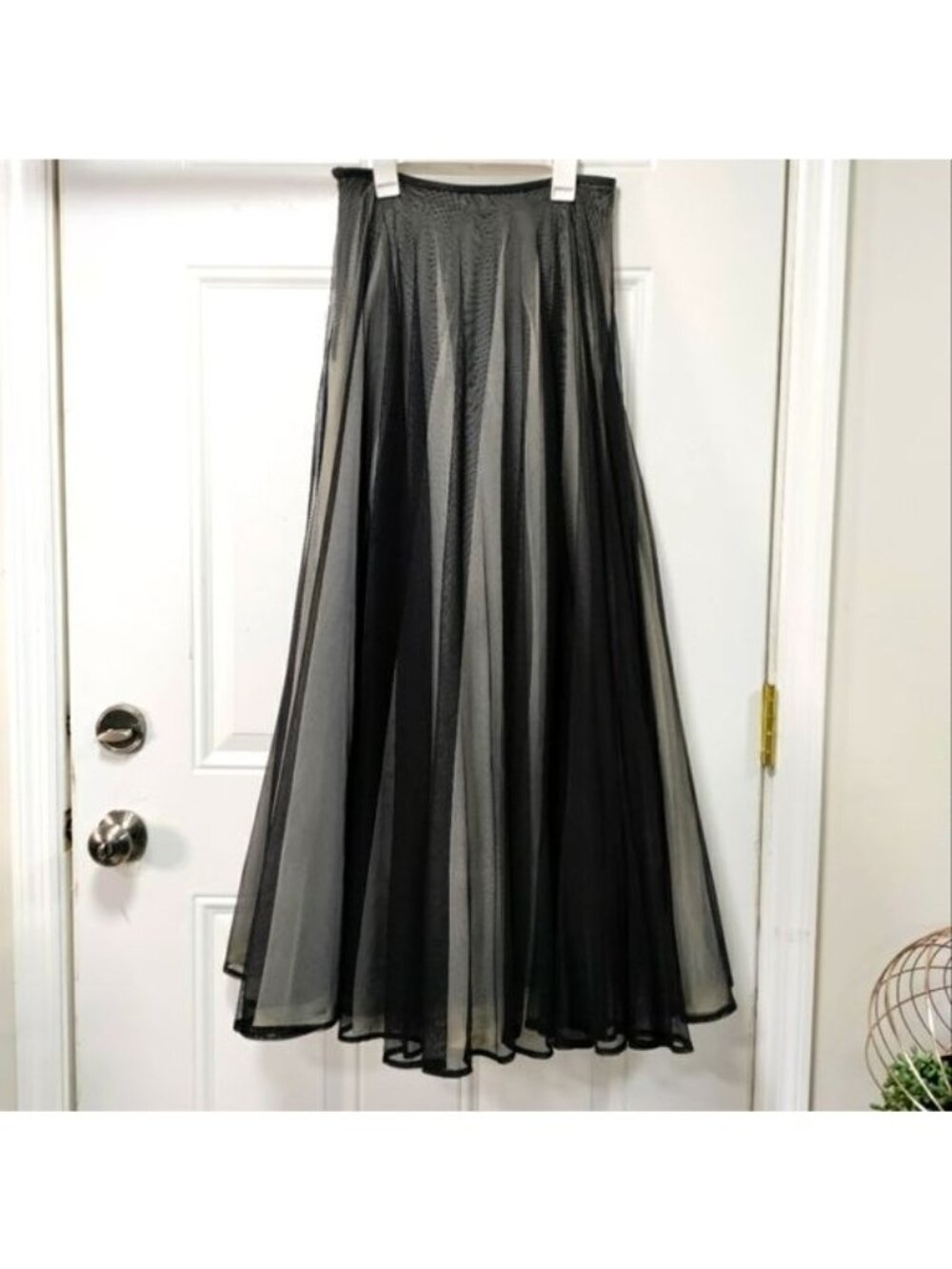 Alexia Admor New York Size 6 Long Full Length Whimsy Glam Grunge Tulle Skirt - Picture 2 of 14